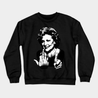 Betty white thug life golden Crewneck Sweatshirt